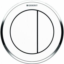 Клавиша смыва Geberit Geberit 116.055.KJ.1 белая/хром