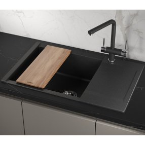 Мойка кухонная Granula Estetica ES-7807 черный