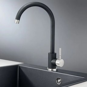 Смеситель для кухни Granula Standart ST-4031 шварц