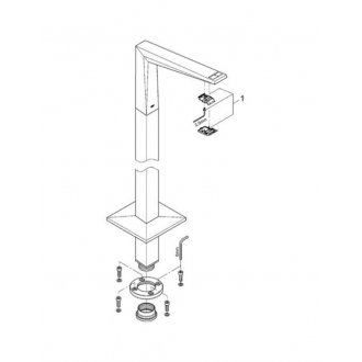 Излив для ванны Grohe Allure Brilliant 13301000