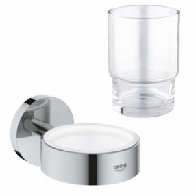 Стакан Grohe Essentials New 40369001+40372001