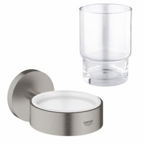 Стакан Grohe Essentials New 40369DC1+40372001