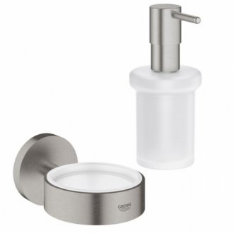 Дозатор мыла Grohe Essentials New 40369DC1+40394DC1