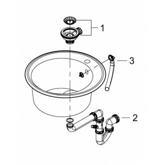 Мойка Grohe K200 31656AP0