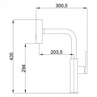 Смеситель для кухни Haiba HB73824-8 белый матовый