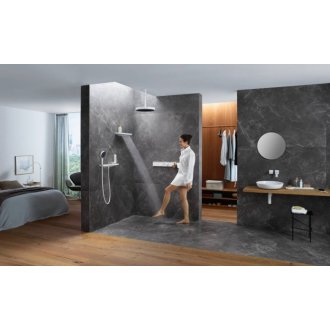 Держатель душа с полкой Hansgrohe Rainfinity 26843700