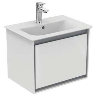 Мебель для ванной Ideal Standard Connect Air E0817 50 см белый глянец/светло-серая