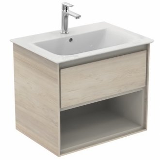Мебель для ванной Ideal Standard Connect Air E0826 60 см светло-коричневое дерево