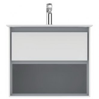 Мебель для ванной Ideal Standard Connect Air E0826 60 см белый глянец/светло-серый