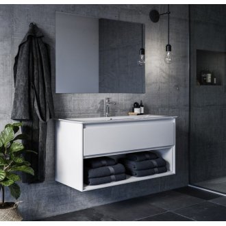 Мебель для ванной Ideal Standard Connect Air E0828 100 см белая