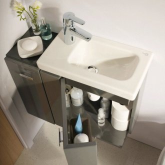 Мебель для ванной Ideal Standard Connect Space E0370 45 см серая