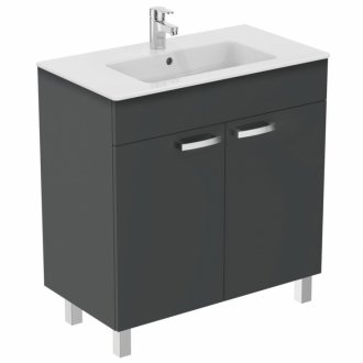 Мебель для ванной Ideal Standard Tempo E0568 80 см серая