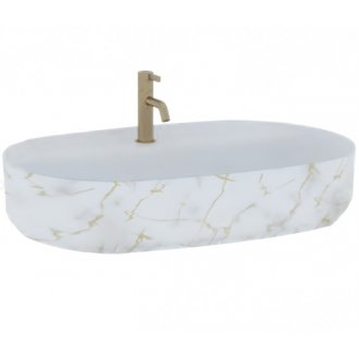 Раковина Isvea Infinity Marmo 10NF65060SV-2L-MRM