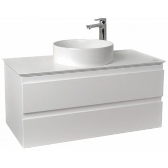 Мебель для ванной Jacob Delafon Madeleine 100 EB2084-J5 белая глянцевая