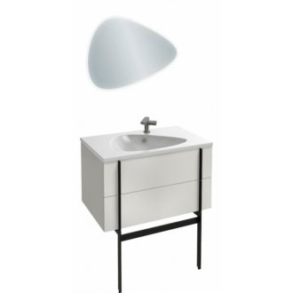 Мебель для ванной Jacob Delafon Nouvelle Vague 80 белый глянец