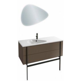 Мебель для ванной Jacob Delafon Nouvelle Vague 120 коричневая