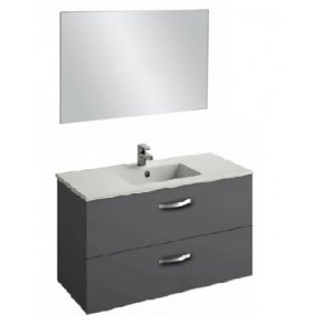Мебель для ванной Jacob Delafon Ola 100 EB392RU серый антрацит