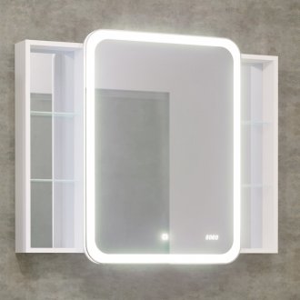 Зеркало-шкаф Jorno Bosko 100 с подсветкой