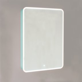 Зеркало-шкаф Jorno Pastel 60 бирюзовый бриз