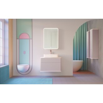 Мебель для ванной Jorno Pastel 80 французский серый