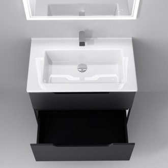 Мебель для ванной Jorno Slide 65 антрацит