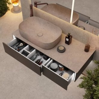 Мебель для ванной Kerama Marazzi Magica 120 вечерняя серая