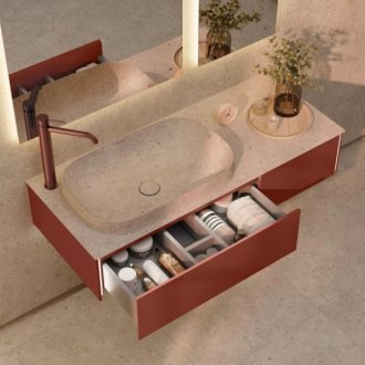 Мебель для ванной Kerama Marazzi Magica 120 красная