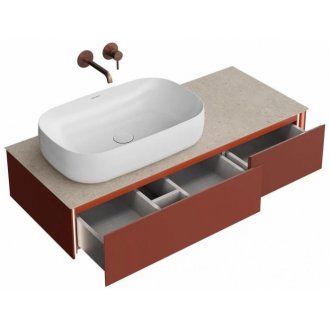 Мебель для ванной Kerama Marazzi Magica 120 красная