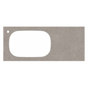 Столешница Kerama Marazzi Magica Риккарди MA.2.1 120 серая матовая