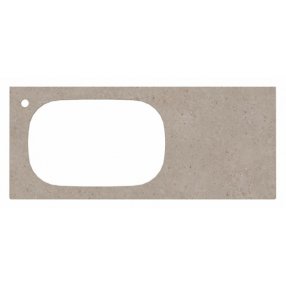 Столешница Kerama Marazzi Magica Риккарди MA.2.1 120 бежевая матовая
