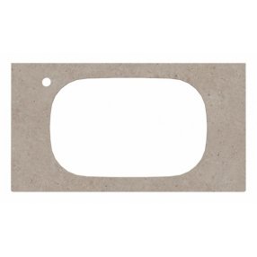 Столешница Kerama Marazzi Magica Риккарди MA.2.1 90 бежевая матовая