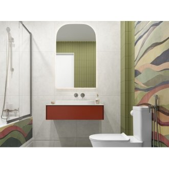 Мебель для ванной Kerama Marazzi Magica 90 красная