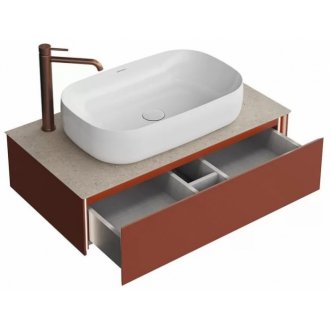 Мебель для ванной Kerama Marazzi Magica 90 красная