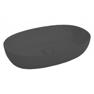 Раковина Kerama Marazzi Plaza PLR.wb.60 черная