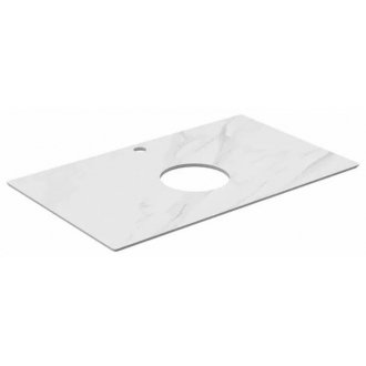 Столешница Kerama Marazzi Монте Тиберио PL1.SG507120R\80 белая