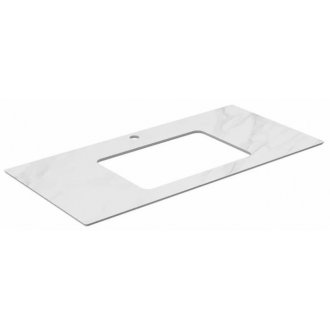 Столешница Kerama Marazzi Монте Тиберио PL3.SG507120R\100 белая