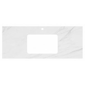 Столешница Kerama Marazzi Монте Тиберио PL3.SG507120R\120 белая