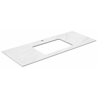 Столешница Kerama Marazzi Монте Тиберио PL3.SG507120R\120 белая