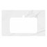 Столешница Kerama Marazzi Монте Тиберио PL2.SG507120R\80 белая Столешница Kerama Marazzi Монте Тиберио PL2.SG507120R\80 белая