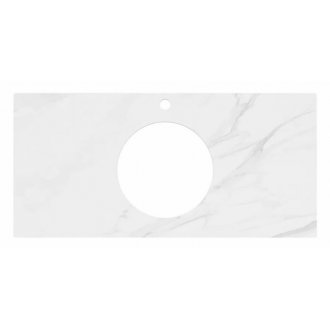 Столешница Kerama Marazzi Монте Тиберио PL5.SG507120R\100 для раковин Artbasins белая