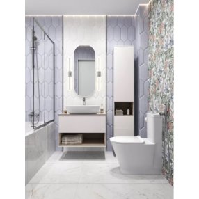 Мебель для ванной Kerama Marazzi Plaza Modern PLB.M.80.1.V белая/дуб виченца