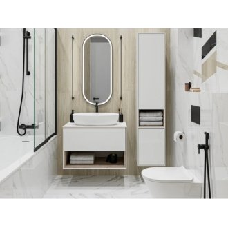 Мебель для ванной Kerama Marazzi Plaza Modern PLB.M.80.1.V белая/дуб виченца