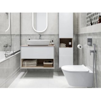 Мебель для ванной Kerama Marazzi Plaza Modern PLB.M.80.1.V белая/дуб виченца