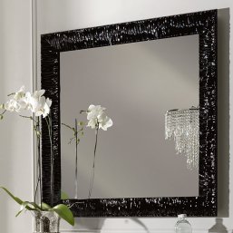 Зеркало Kerasan Retro 7364 100 см черное