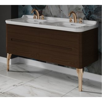 Мебель для ванной Kerasan Waldorf 150 орех ножки золото