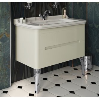 Мебель для ванной Kerasan Waldorf 100 ваниль ножки хром