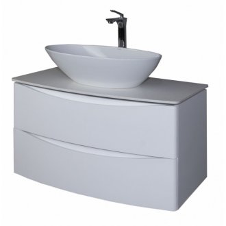 Мебель для ванной La Tezza Cosmo 100 со столешницей Blanco Maple
