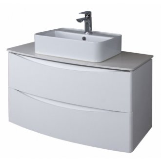 Мебель для ванной La Tezza Cosmo 100 со столешницей Blanco Maple