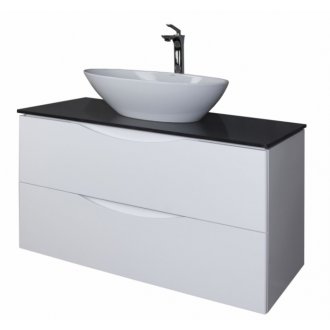 Мебель для ванной La Tezza Vesta 100 со столешницей Negro Tebas