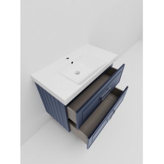 Мебель для ванной La Fenice Cubo Twin 100 синяя